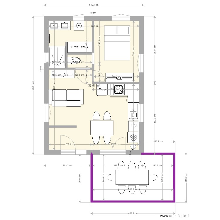 ??? les barraques n°1. Plan de 0 pièce et 0 m2