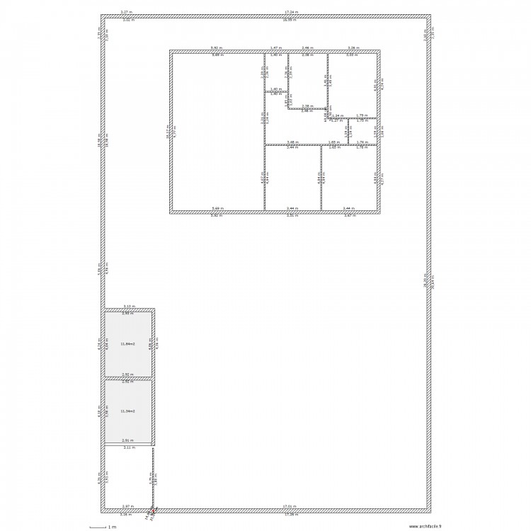 togo. Plan de 0 pièce et 0 m2