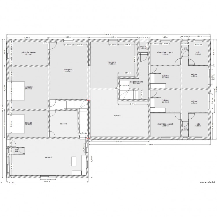 rdc/2. Plan de 0 pièce et 0 m2