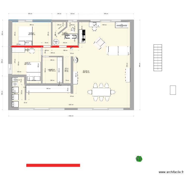 Deuxième série final. Plan de 0 pièce et 0 m2