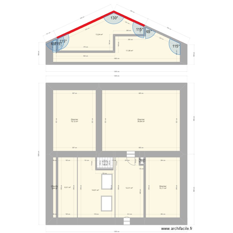 Guyot. Plan de 0 pièce et 0 m2