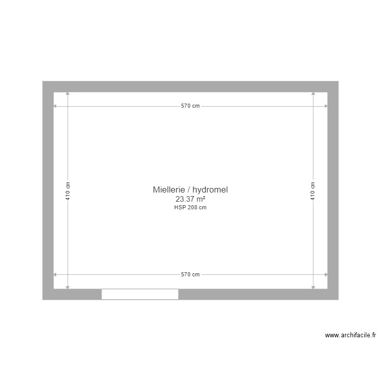 Miellerie Hydromellerie 1. Plan de 0 pièce et 0 m2