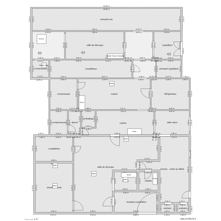 boucherie5. Plan de 0 pièce et 0 m2