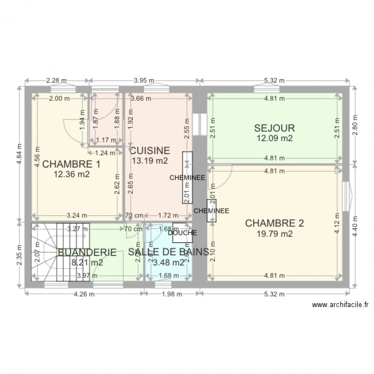 PLAN ACTUEL ORMES V2. Plan de 0 pièce et 0 m2