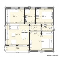 PLAN MURS MAISON STYLE 2