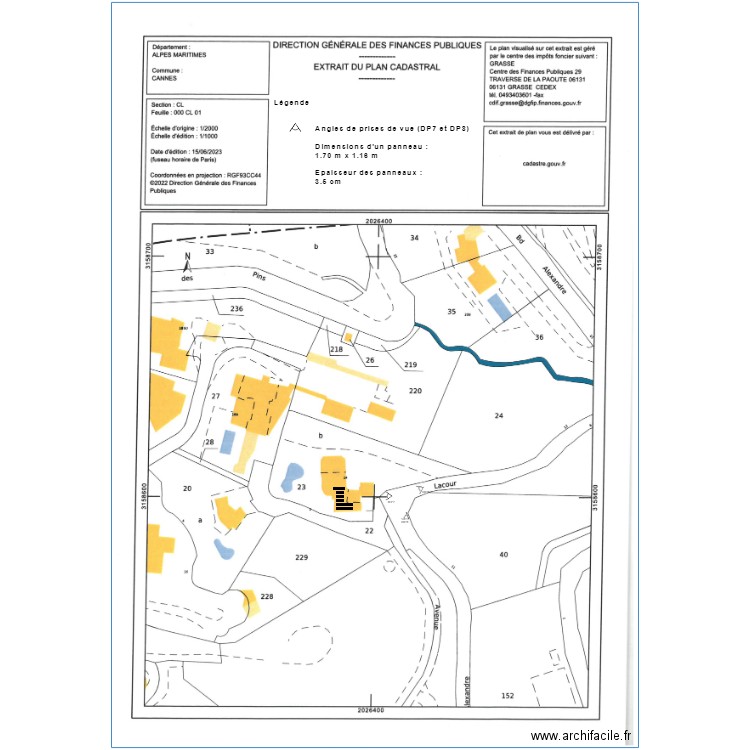 DP2 - HAYAT - Vue Eloignée. Plan de 0 pièce et 0 m2