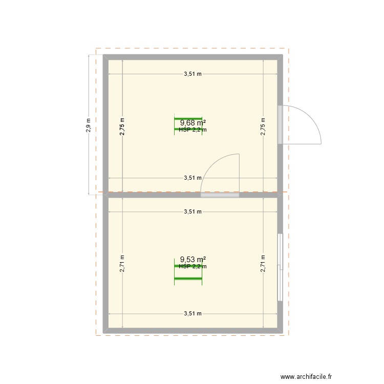 annexe. Plan de 0 pièce et 0 m2