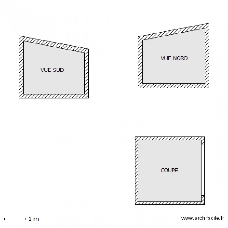 abri de jardin DE 3M. Plan de 0 pièce et 0 m2