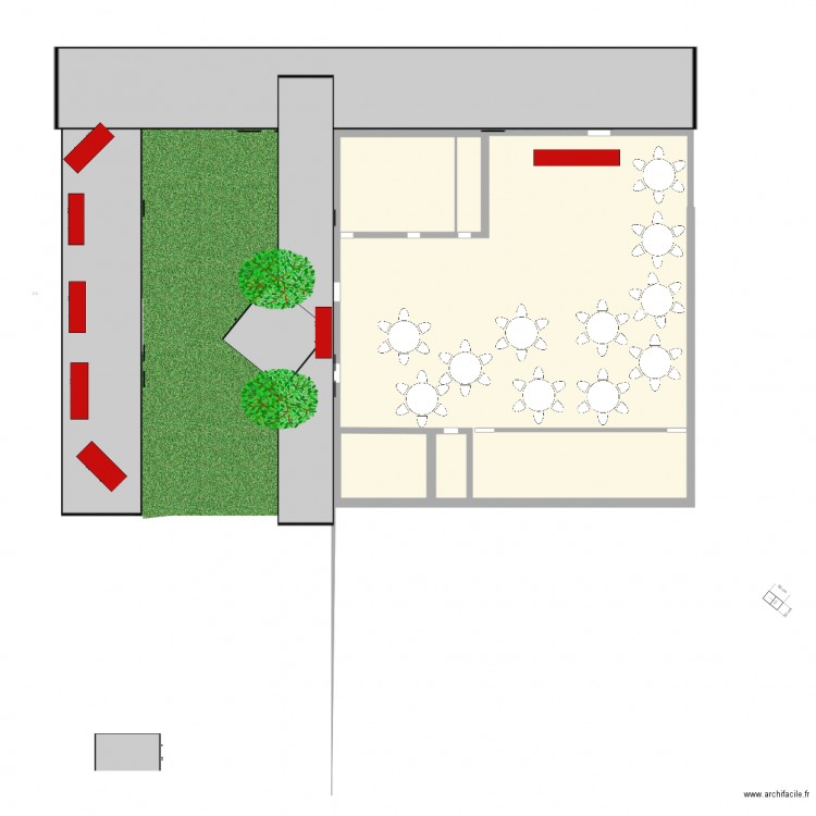 Plan de salle mariage 5. Plan de 0 pièce et 0 m2