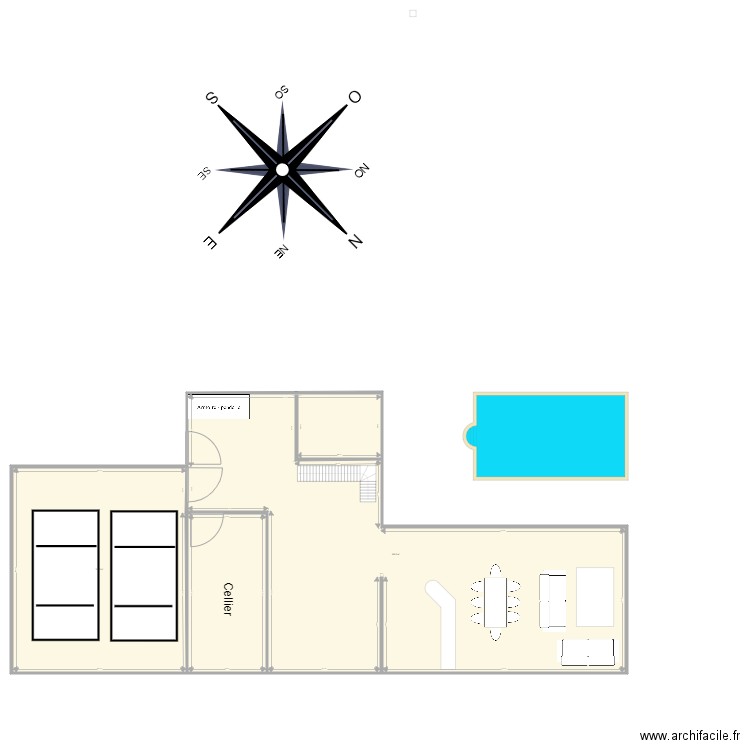 dietwiller. Plan de 0 pièce et 0 m2