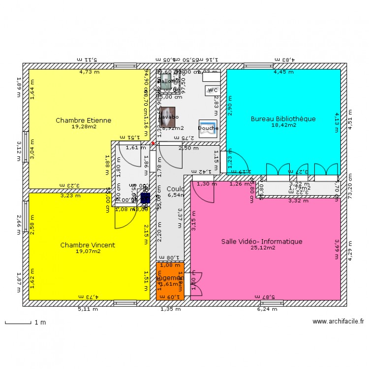 Enfant 1er etage FIN. Plan de 0 pièce et 0 m2