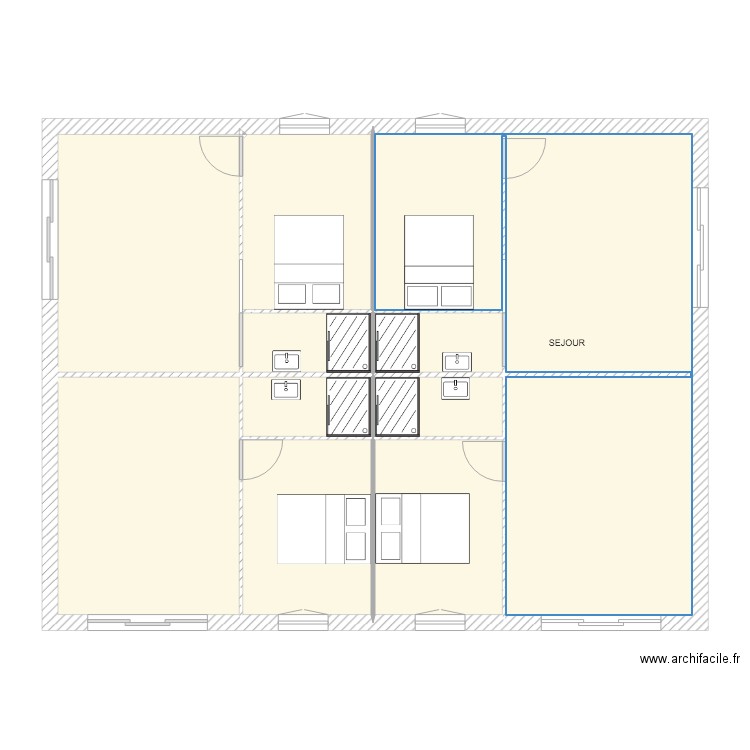 PLAN ST PAUL. Plan de 0 pièce et 0 m2