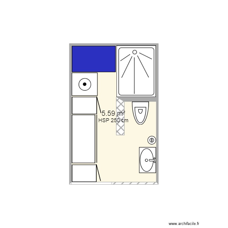 Salle de bain 2. Plan de 0 pièce et 0 m2