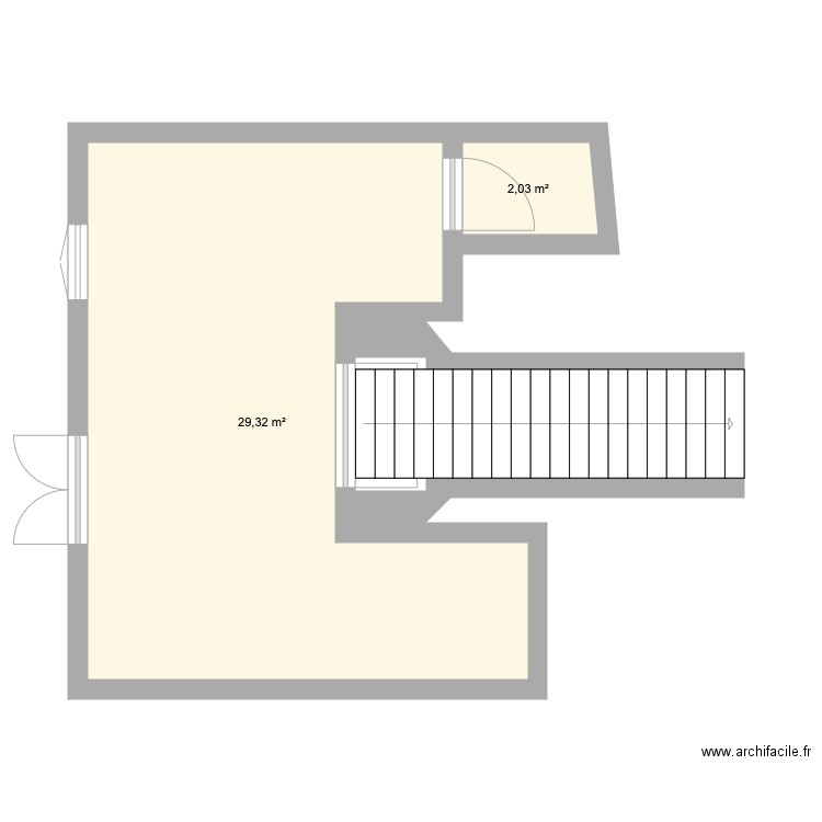 plano bodega arriba. Plan de 0 pièce et 0 m2