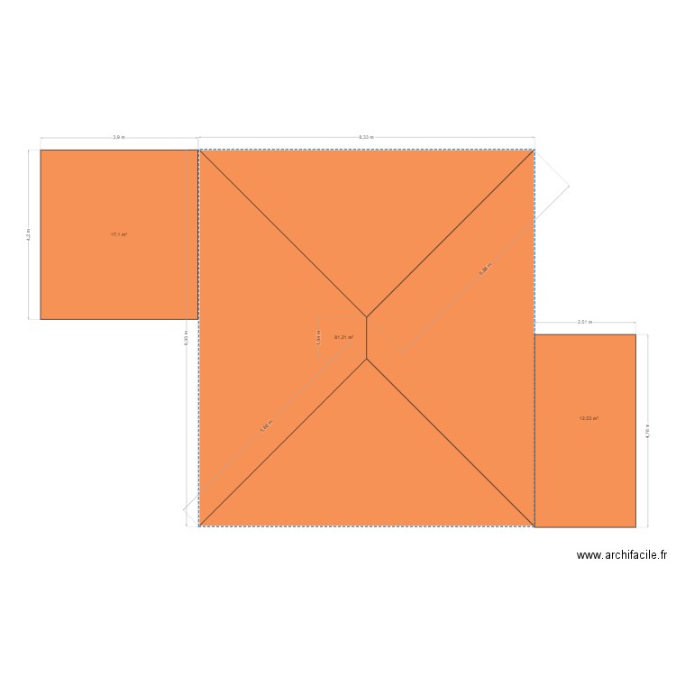 [TOITURE] GHAOUTI LOT1 VERGEZE. Plan de 0 pièce et 0 m2