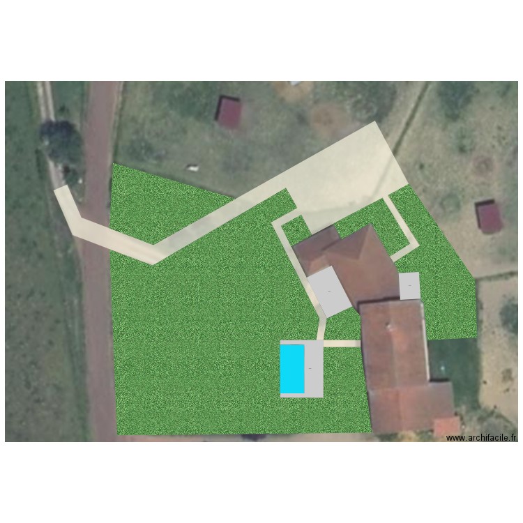 exterieur. Plan de 0 pièce et 0 m2