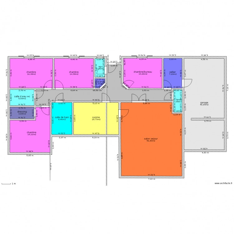 pianine1. Plan de 0 pièce et 0 m2