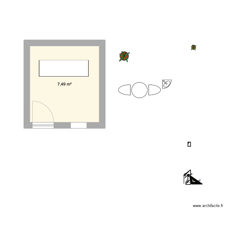 cabinet garage. Plan de 0 pièce et 0 m2