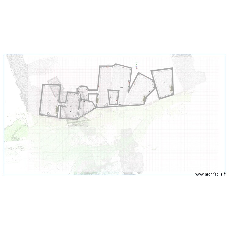 tryptique roches electricité sans liaison. Plan de 0 pièce et 0 m2