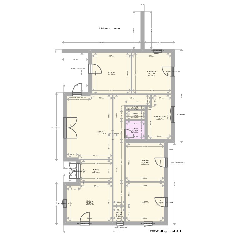 ERCHOFF. Plan de 0 pièce et 0 m2