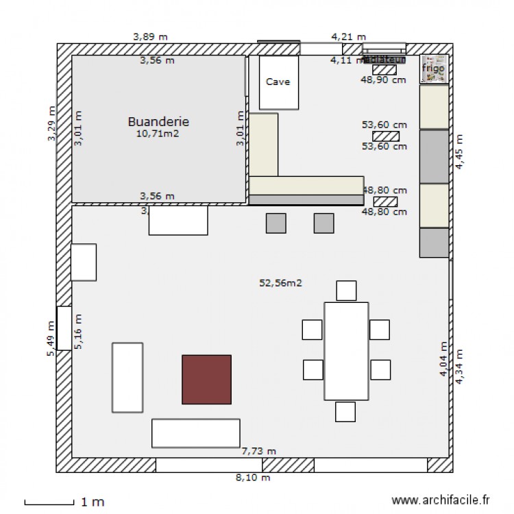 Séjour. Plan de 0 pièce et 0 m2