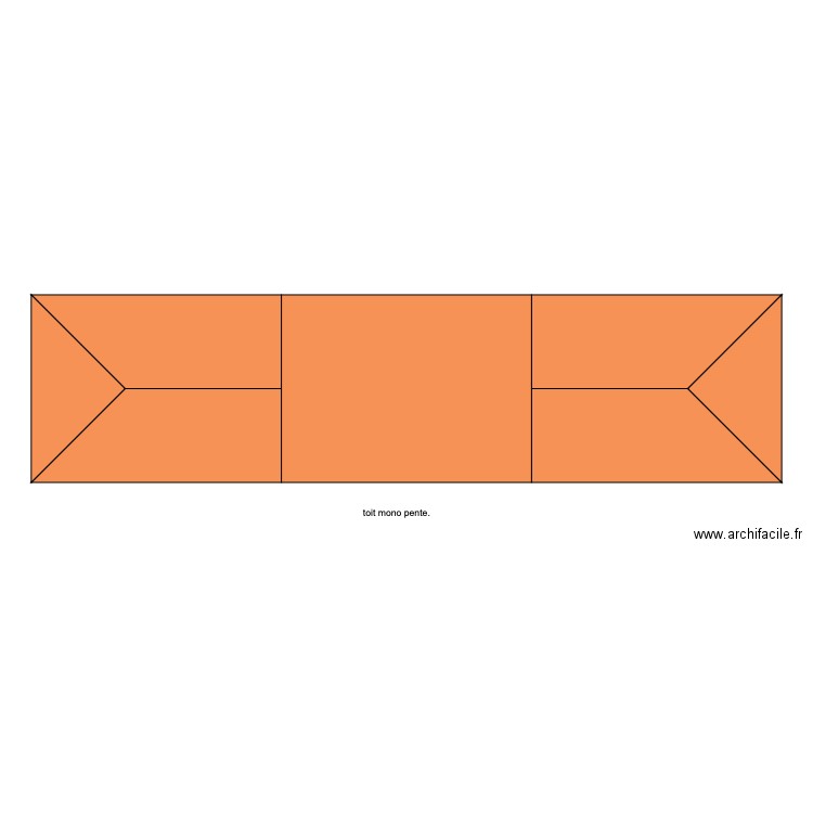 toit Panama. Plan de 0 pièce et 0 m2