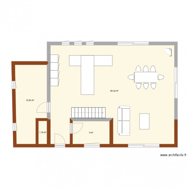 maison1. Plan de 0 pièce et 0 m2