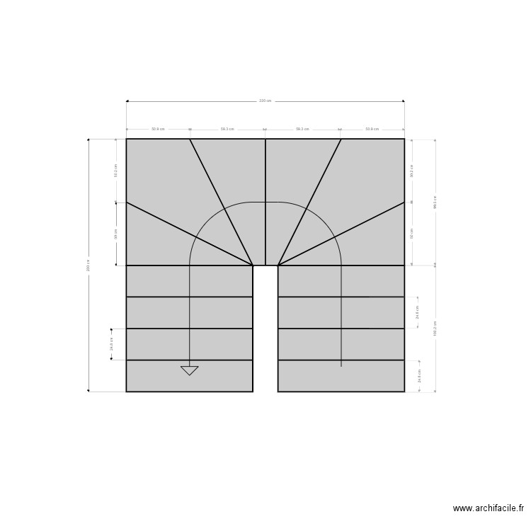 Ecalier. Plan de 0 pièce et 0 m2