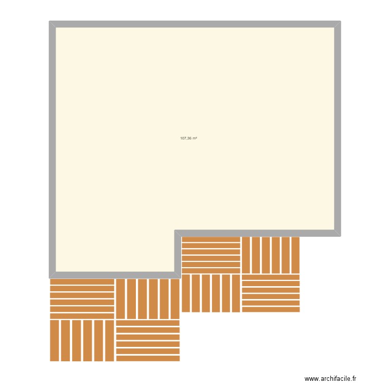 Terrasse. Plan de 0 pièce et 0 m2