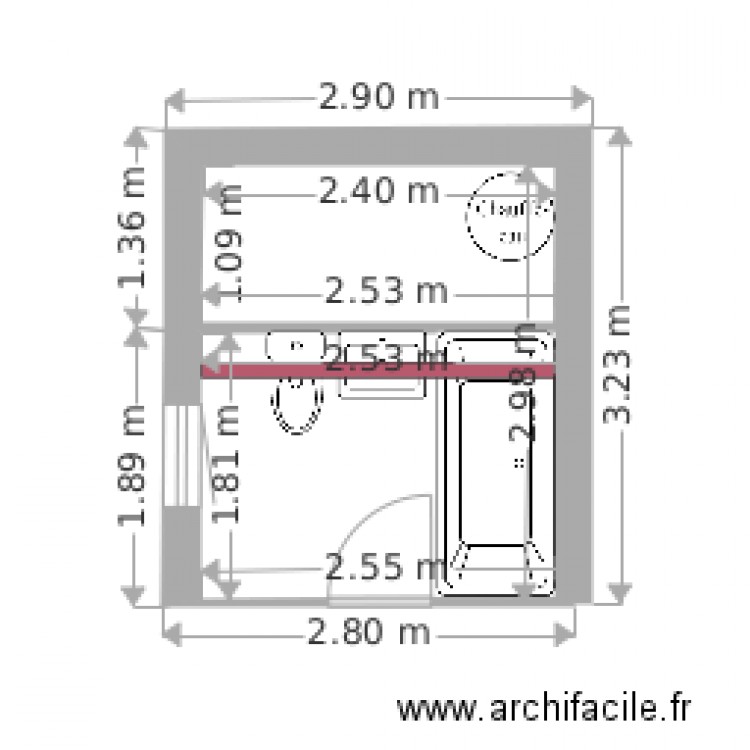 B4SDEetage. Plan de 0 pièce et 0 m2