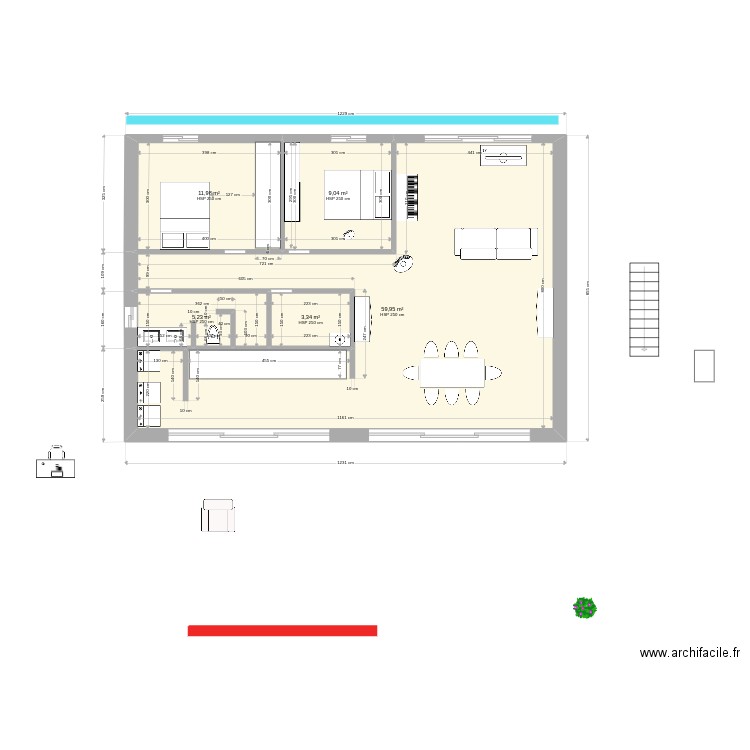 Deuxième série 2. Plan de 0 pièce et 0 m2