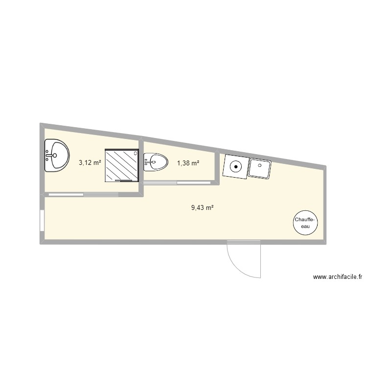 ancienne cave. Plan de 0 pièce et 0 m2