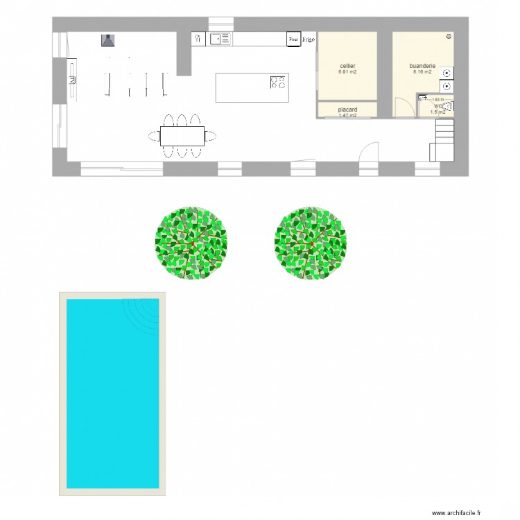 projet maison 1. Plan de 0 pièce et 0 m2