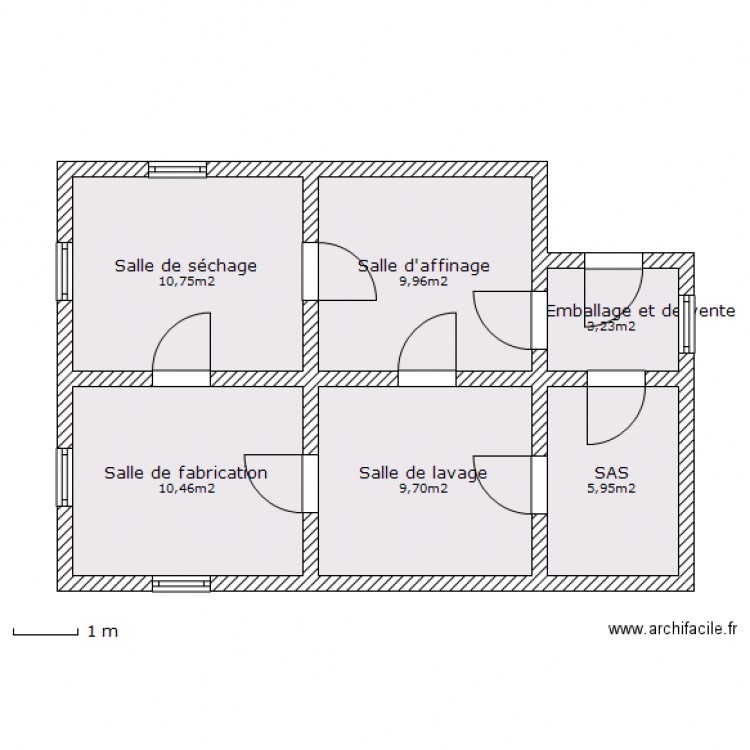 Fromagerie Théo2b. Plan de 0 pièce et 0 m2