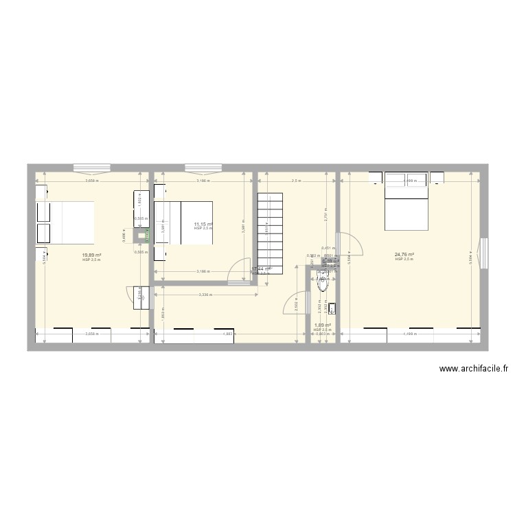 Dieffenbach étage. Plan de 0 pièce et 0 m2