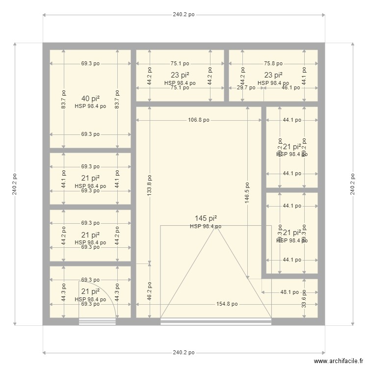 Élevage 001. Plan de 0 pièce et 0 m2