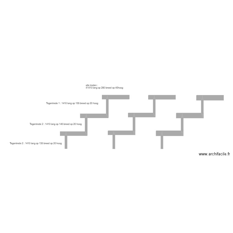 escalier exterieur. Plan de 0 pièce et 0 m2