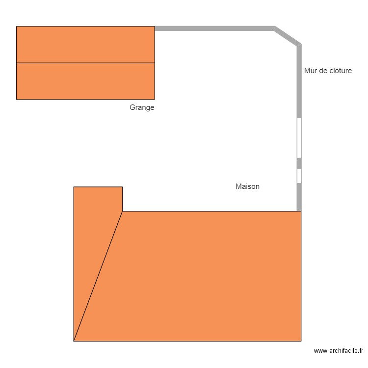 Situation batisses. Plan de 0 pièce et 0 m2