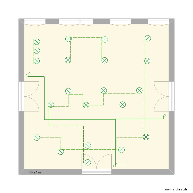 KNX. Plan de 0 pièce et 0 m2