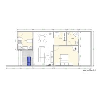 Plan maison 2 pièces