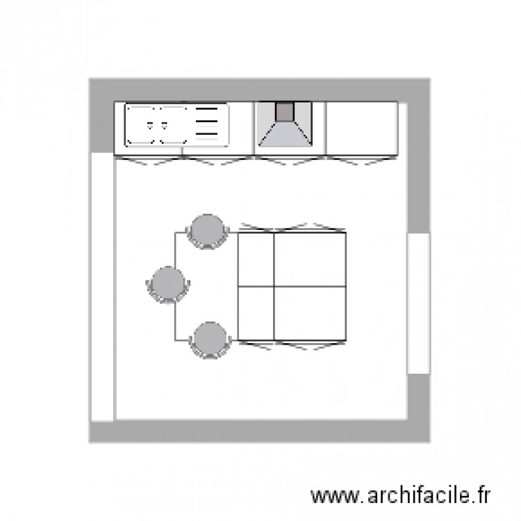 CUISINE. Plan de 0 pièce et 0 m2