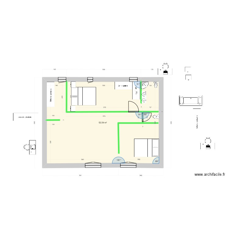 Plateau MGV. Plan de 0 pièce et 0 m2