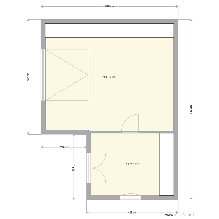 garage. Plan de 0 pièce et 0 m2