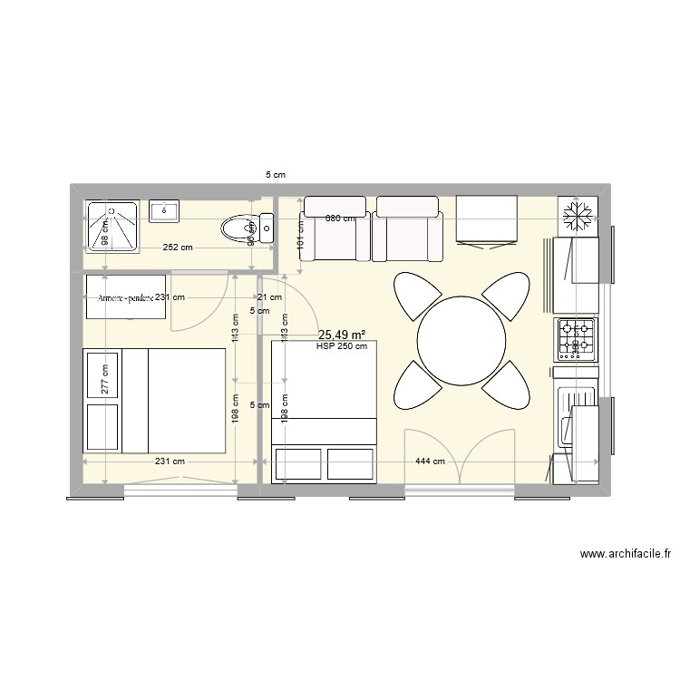 les baillettes 4. Plan de 0 pièce et 0 m2