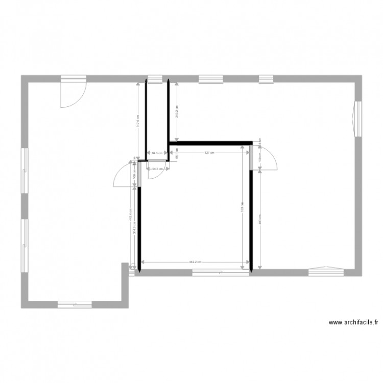 Maison Seb combles. Plan de 0 pièce et 0 m2