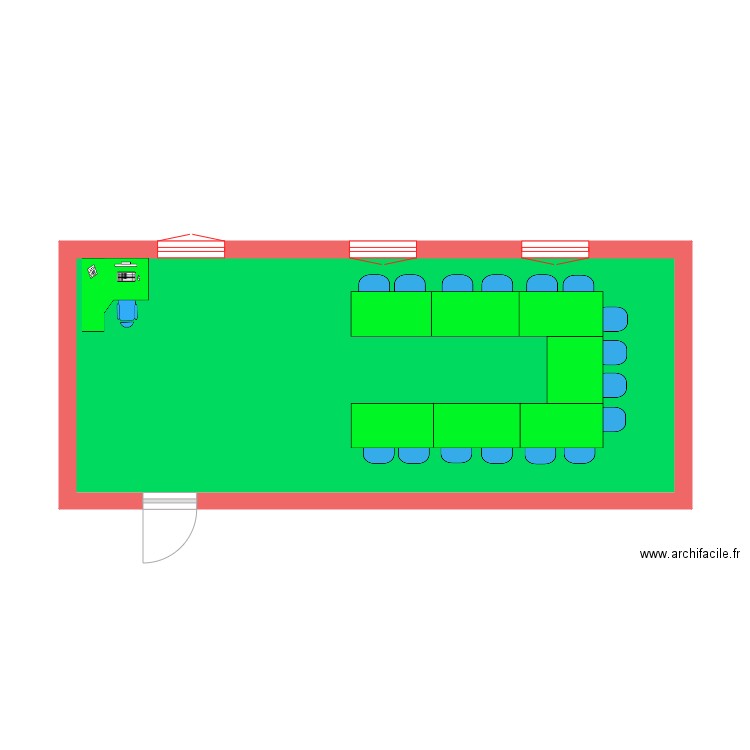 techno jeudi. Plan de 0 pièce et 0 m2