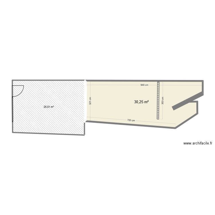 76/2024. Plan de 2 pièces et 55 m2