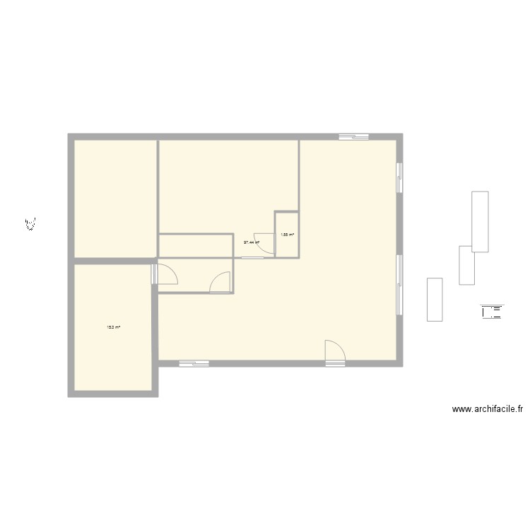 plan levant. Plan de 0 pièce et 0 m2