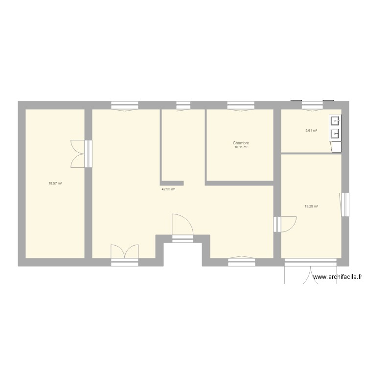 Maison De Vroet . Plan de 0 pièce et 0 m2