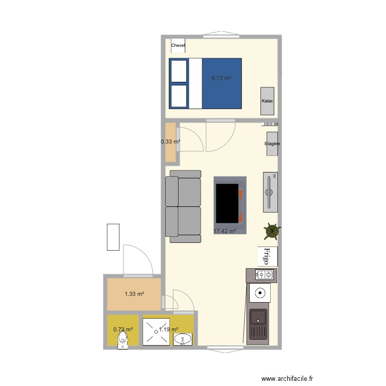 michel v. Plan de 0 pièce et 0 m2